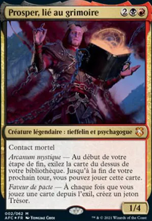 Prosper, lié au grimoire