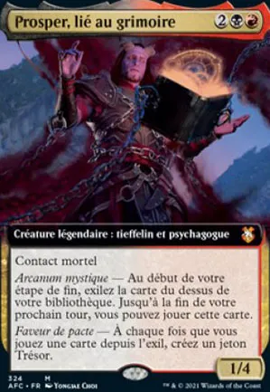Prosper, lié au grimoire