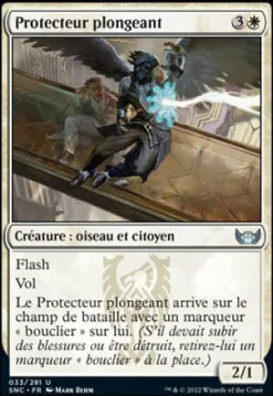 Protecteur plongeant