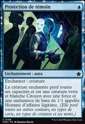 Protection de témoin