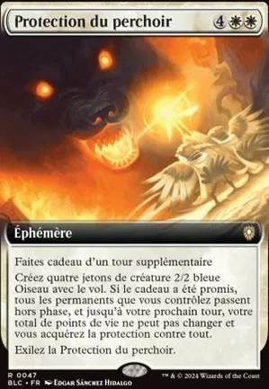 Protection du perchoir