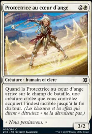 Protectrice au cœur d'ange