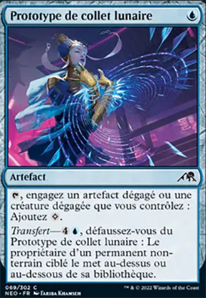 Prototype de collet lunaire
