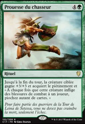 Prouesse du chasseur