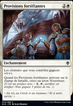 Provisions fortifiantes
