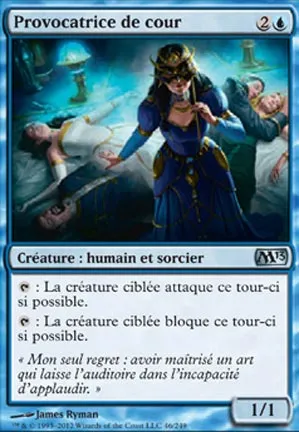 Provocatrice de cour