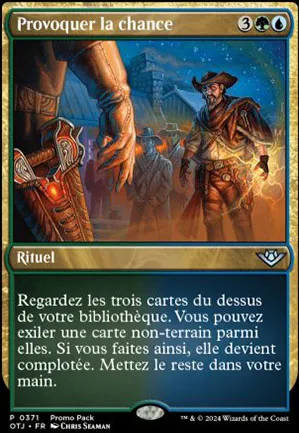 Provoquer la chance