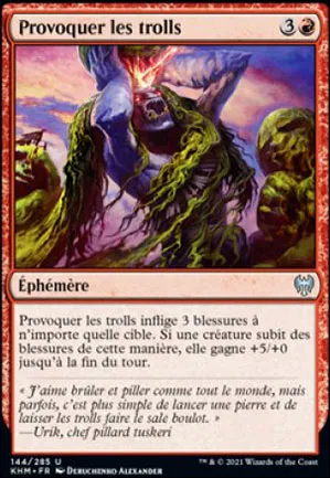 Provoquer les trolls