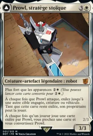 Prowl, stratège stoïque // Prowl, véhicule de poursuite