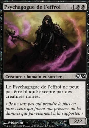 Psychagogue de l'effroi