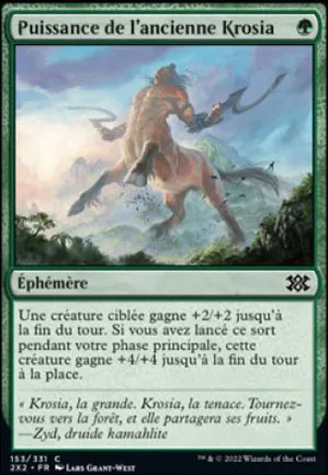 Puissance de l'ancienne Krosia
