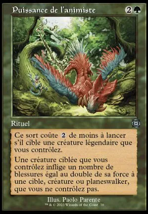 Puissance de l'animiste