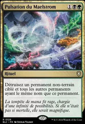 Pulsation du Maelstrom