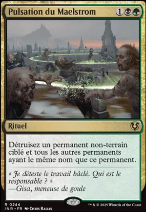 Pulsation du Maelstrom
