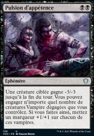 Pulsion d'appétence