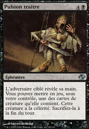 Pulsion traître
