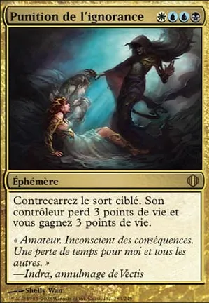 Punition de l'ignorance