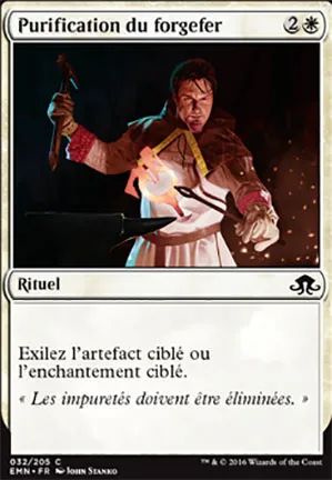 Purification du forgefer