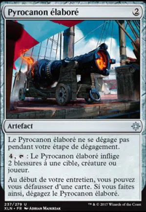 Pyrocanon élaboré