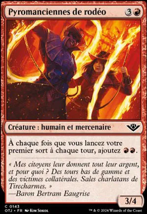 Pyromanciennes de rodéo