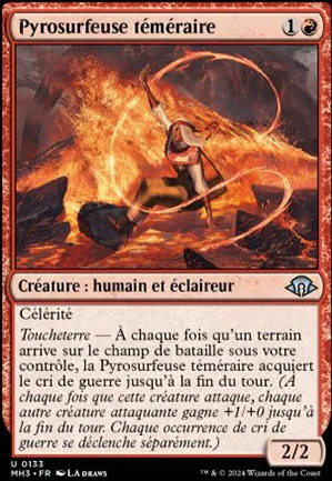 Pyrosurfeuse téméraire