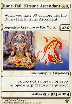 Queue-de-runes, ascendant kitsune // Essence de Queue-de-runes