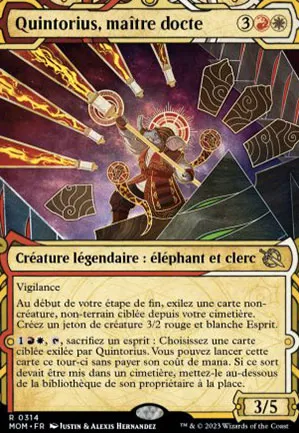 Quintorius, maître docte