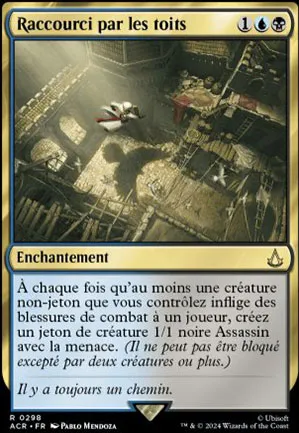 Raccourci par les toits