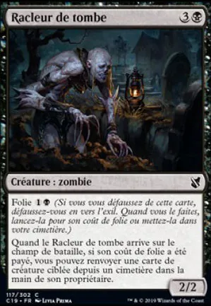 Racleur de tombe
