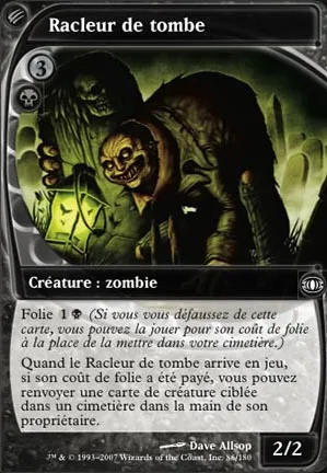 Racleur de tombe