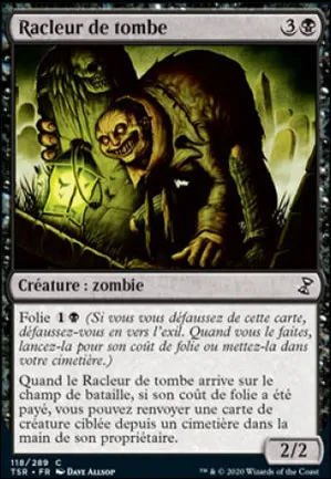 Racleur de tombe