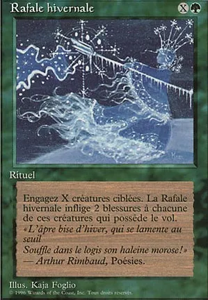 Rafale hivernale