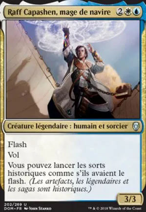 Raff Capashen, mage de navire