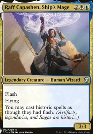 Raff Capashen, mage de navire