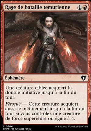 Rage de bataille temurienne