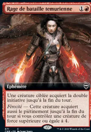 Rage de bataille temurienne