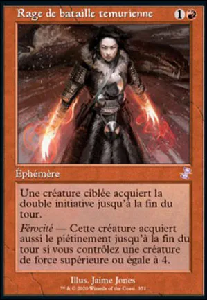 Rage de bataille temurienne