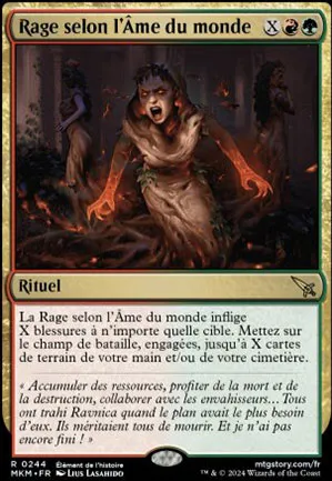 Rage selon l'Âme du monde