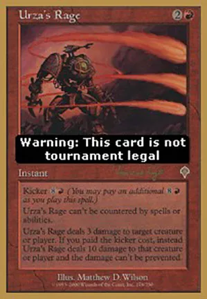 Rage selon Urza