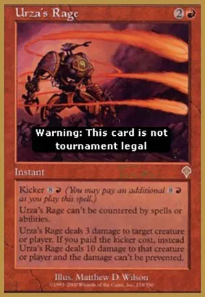Rage selon Urza