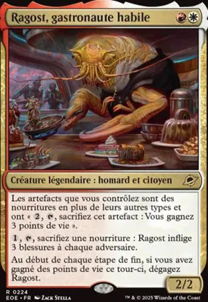 Ragost, gastronaute habile