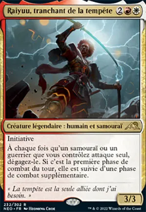 Raiyuu, tranchant de la tempête