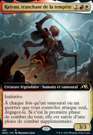 Raiyuu, tranchant de la tempête