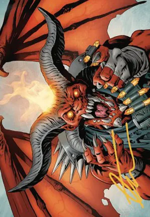 Rakdos, montagne de muscles - Illustration