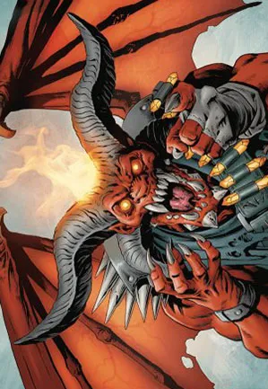Rakdos, montagne de muscles - Illustration