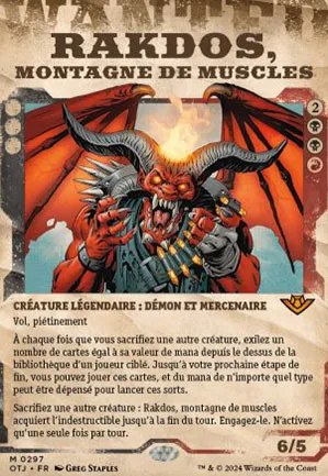 Rakdos, montagne de muscles