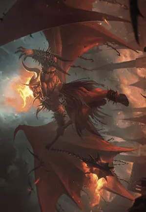 Rakdos, patron du chaos - Illustration