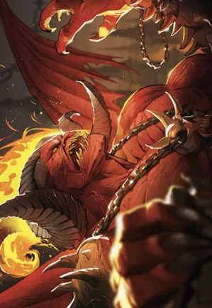 Rakdos, patron du chaos - Illustration