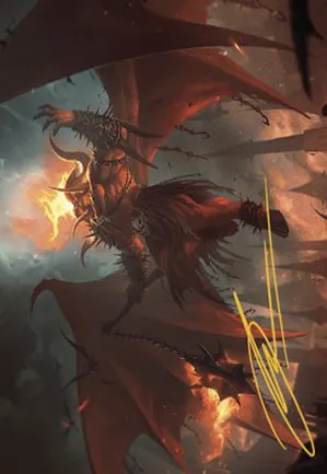 Rakdos, patron du chaos - Illustration