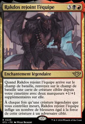 Rakdos rejoint l'équipe